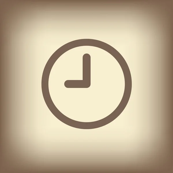 Икона часов — стоковый вектор