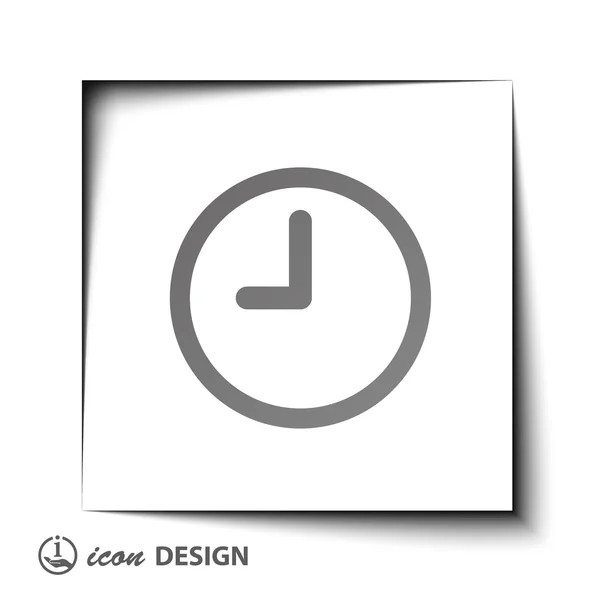 Icono del reloj — Archivo Imágenes Vectoriales
