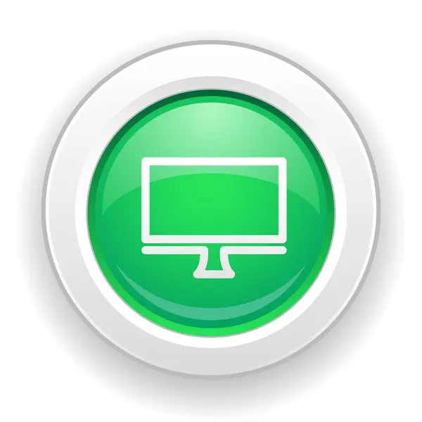 Computer icon — Stock Vector