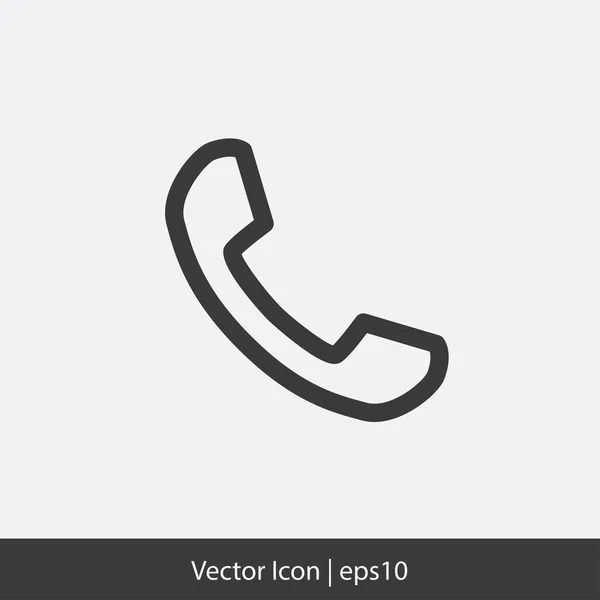 Ikona telefonu — Wektor stockowy