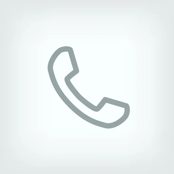 Telefoonpictogram — Stockvector