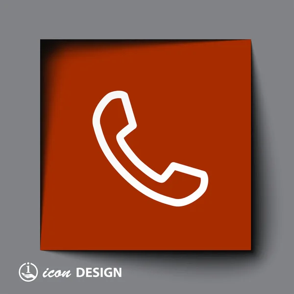 Phone icon — Stock Vector