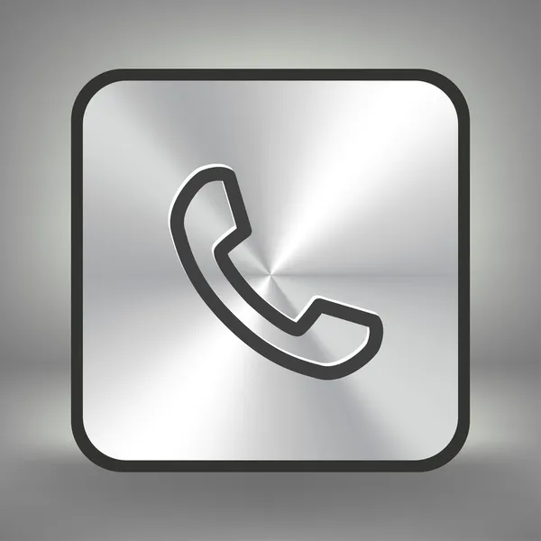 Telefoonpictogram — Stockvector