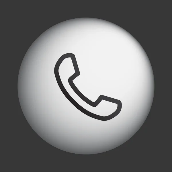 Icono de teléfono — Archivo Imágenes Vectoriales