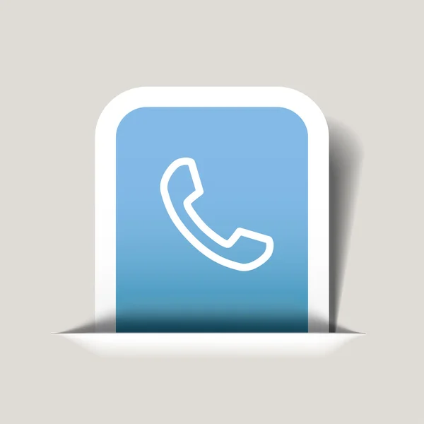 Icona del telefono — Vettoriale Stock
