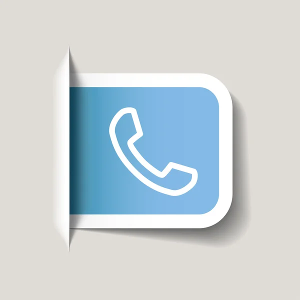 Ícone do telefone —  Vetores de Stock