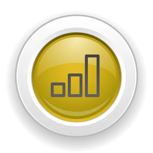 Graph icon — Stock Vector