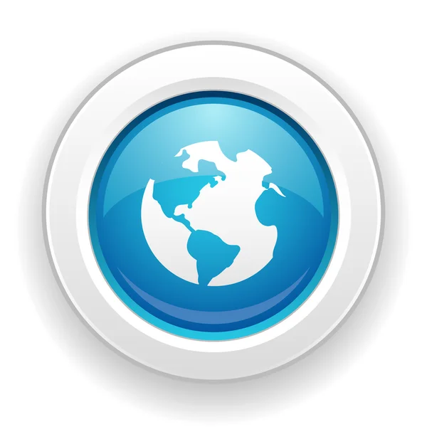 ไอคอนของโลก — ภาพเวกเตอร์สต็อก