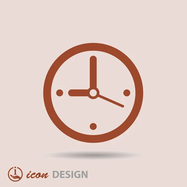 Icono del reloj — Archivo Imágenes Vectoriales