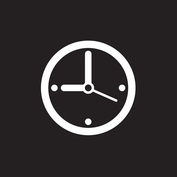 Icono del reloj — Vector de stock