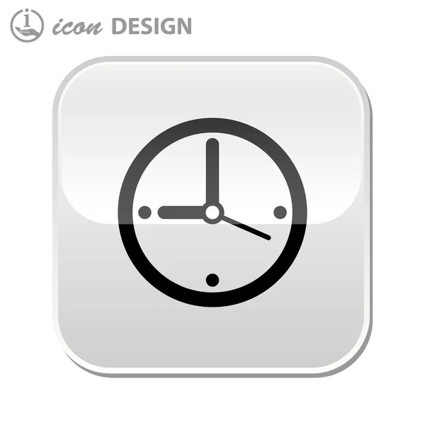 Icono del reloj — Archivo Imágenes Vectoriales