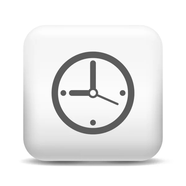 Icono del reloj — Vector de stock