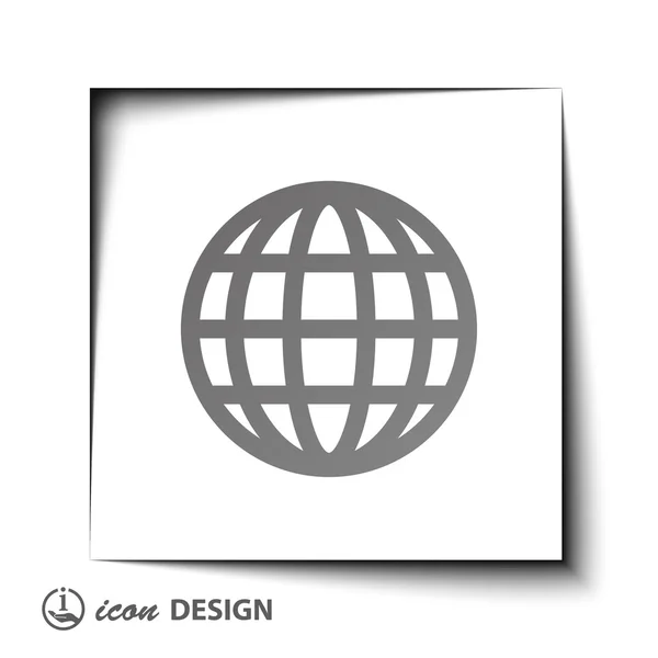 Globe icon — Stock Vector