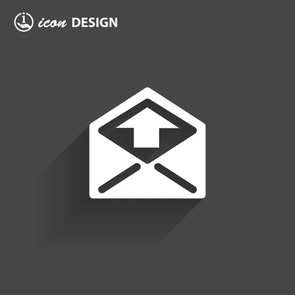 Icono de correo — Vector de stock