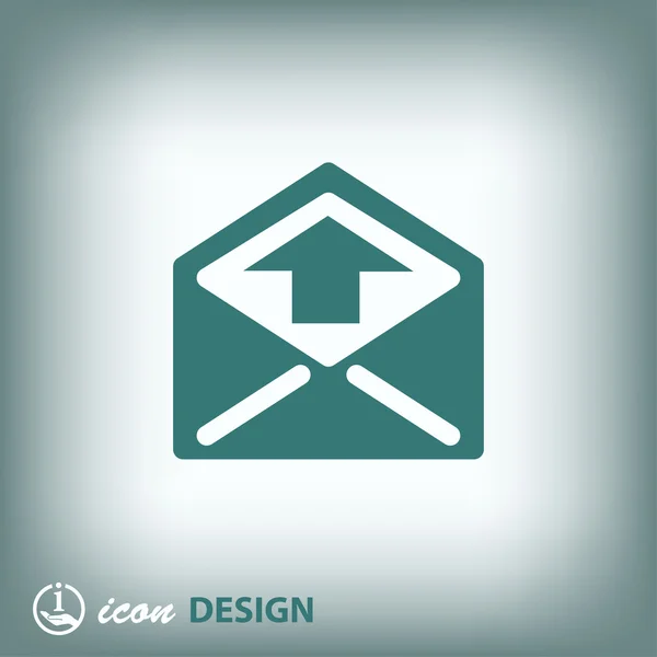 Icono de correo — Vector de stock