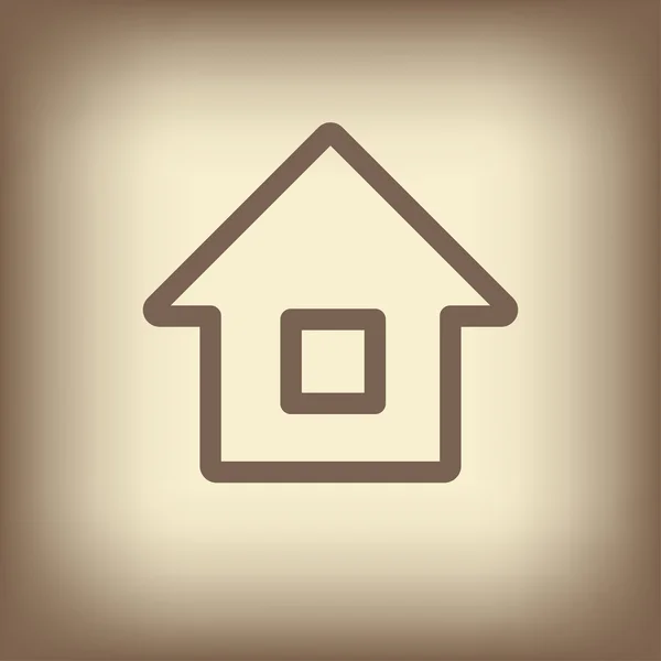 Ikonen i hemmet — Stock vektor