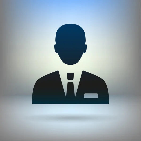 Ícone do homem de negócios — Vetor de Stock
