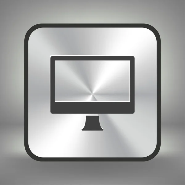 Ícone de computador — Vetor de Stock