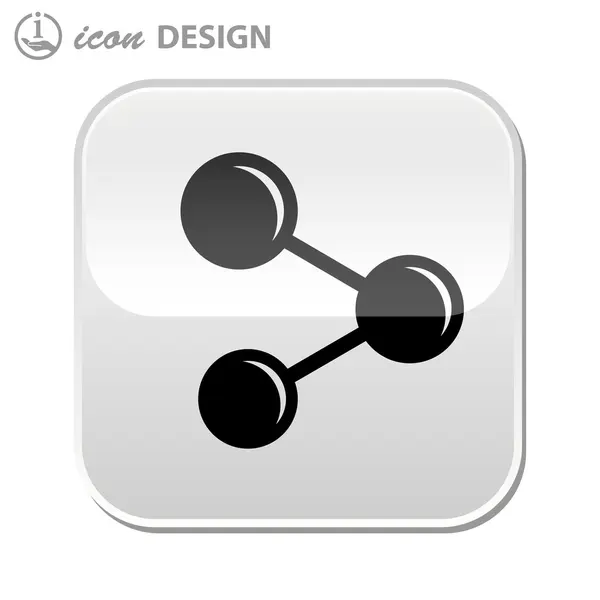 Icône réseau — Image vectorielle