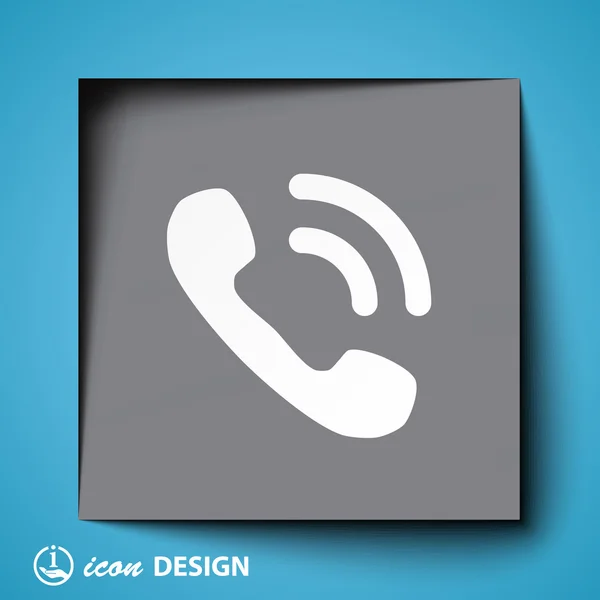 Phone icon — Stock Vector