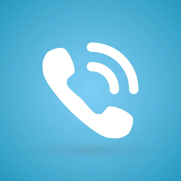 Telefoonpictogram — Stockvector