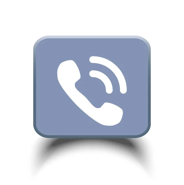 Telefoonpictogram — Stockvector