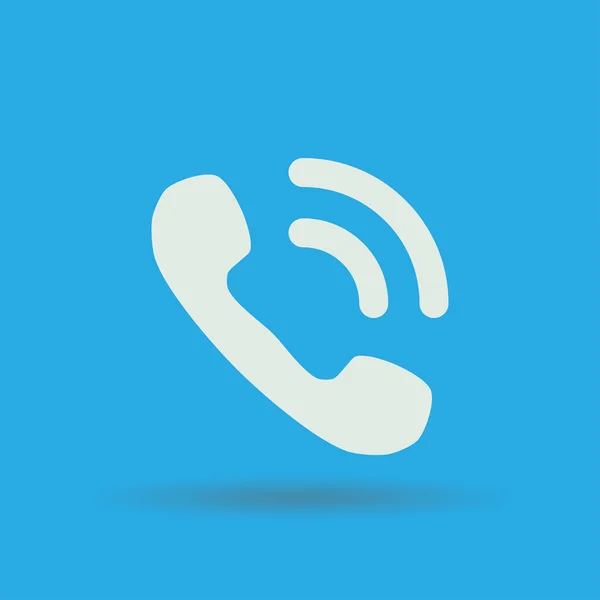 Telefoonpictogram — Stockvector