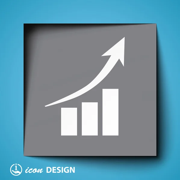 ग्राफ चिन्ह — स्टॉक व्हेक्टर