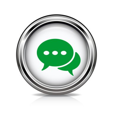 ileti veya sohbet simgesi