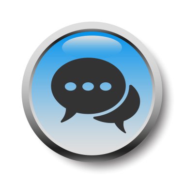 ileti veya sohbet simgesi