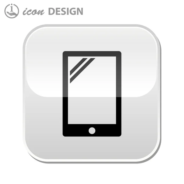 Мобильная телефонная икона — стоковый вектор