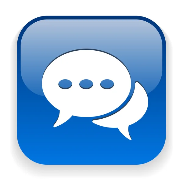 Message or chat icon — Stock Vector