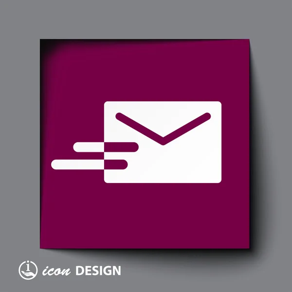 Mail icon — Stock Vector