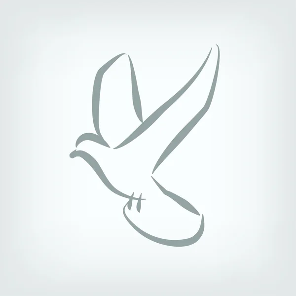 Icône d'oiseau — Image vectorielle