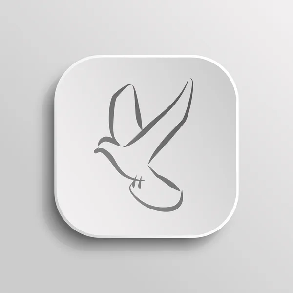 Icon of bird — Stock Vector