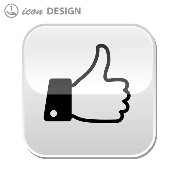 Like icon — Stock Vector