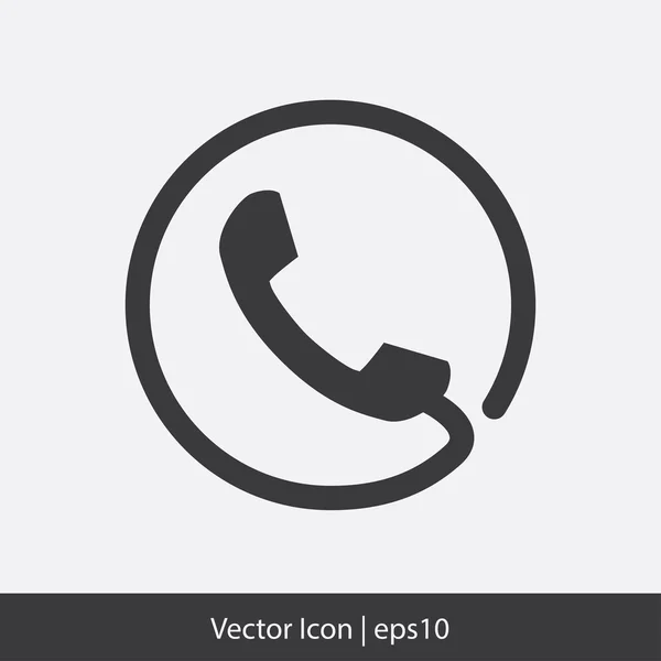 Telefon Simgesi — Stok Vektör