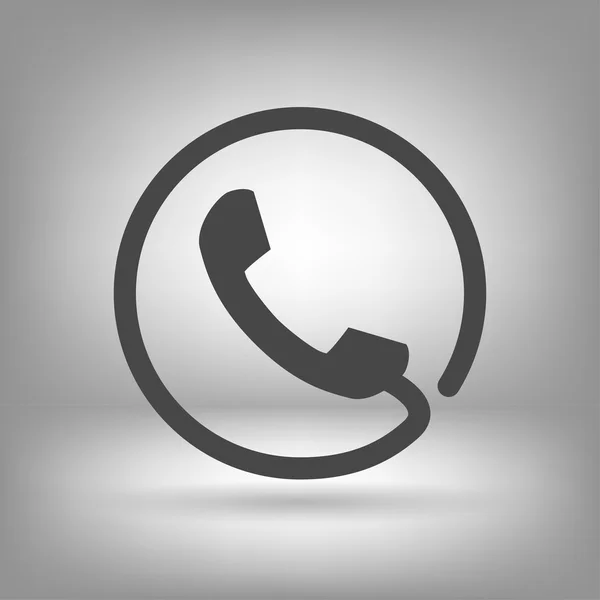 Telefoonpictogram — Stockvector