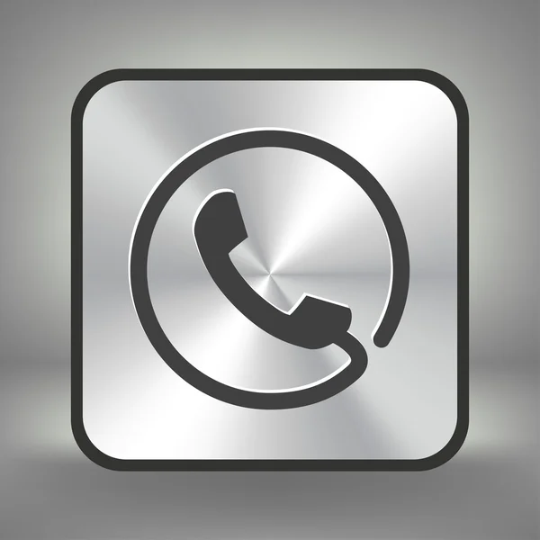 Telefoonpictogram — Stockvector