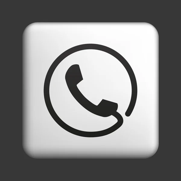 Icono de teléfono — Vector de stock