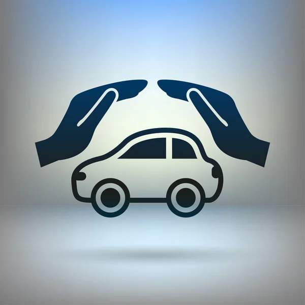Car care icon — Stock Vector