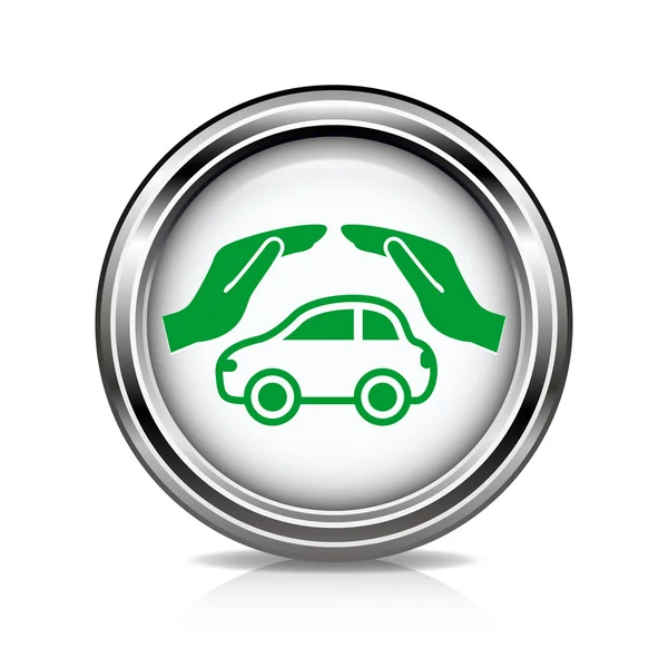 Car care icon — Stock Vector