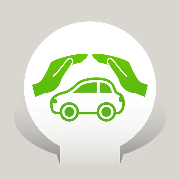 Car care icon — Stock Vector