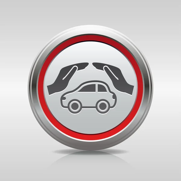 Car care icon — Stock Vector