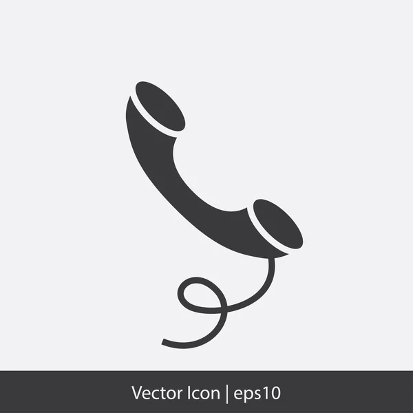 Icono de teléfono — Vector de stock