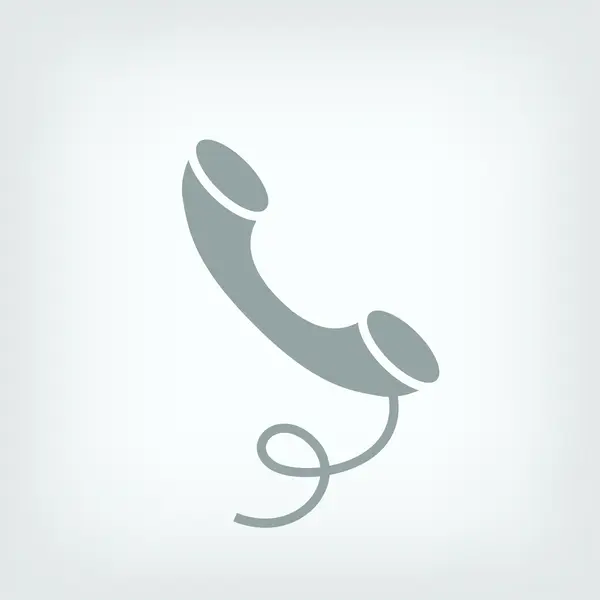 Telefoonpictogram — Stockvector