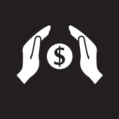 Ellerin simgesinde para