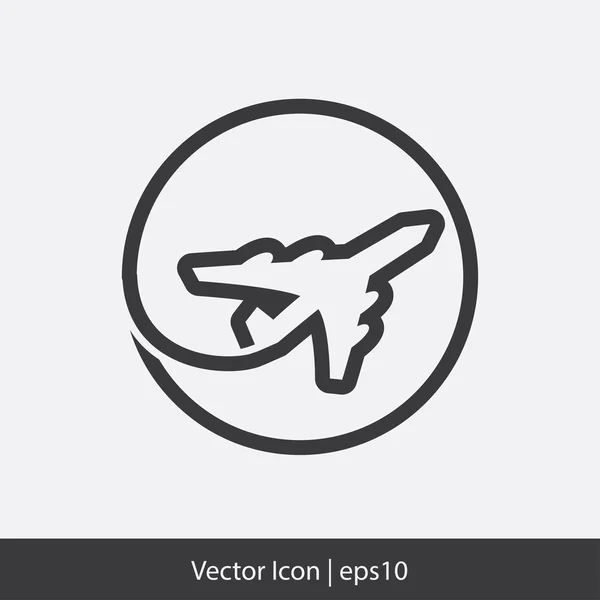 Icona aereo — Vettoriale Stock