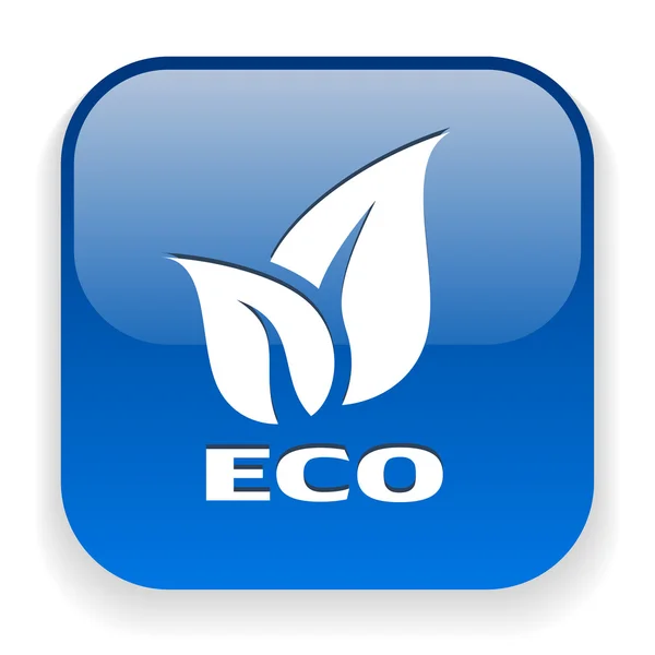 Значок eco — стоковый вектор