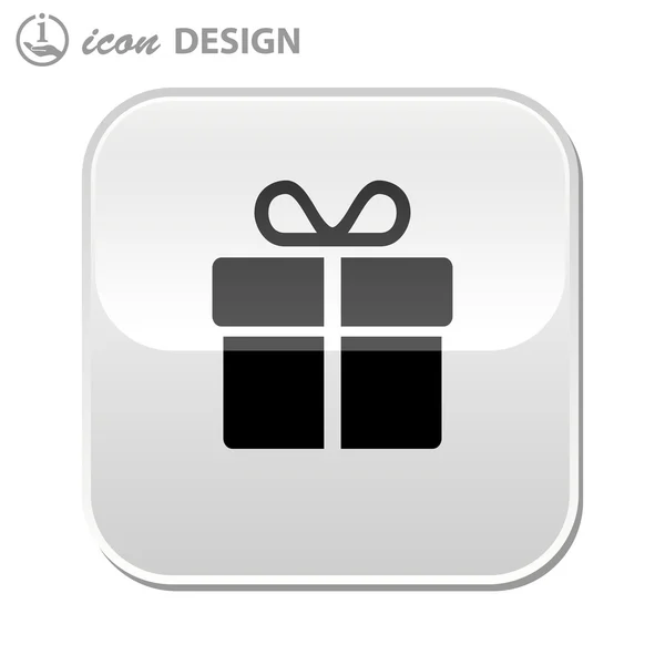 Gift icon — Stock Vector